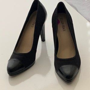 Ellen Tracy Black Career  Pumps 8 1/2